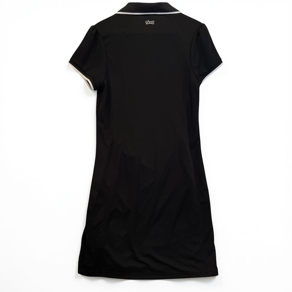 Daily Sports Women's Striped Short Sleeve Athletic Dress (M) - Picture 3 of 11
